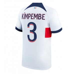 Lacne Muži Futbalové dres Paris Saint-Germain Presnel Kimpembe #3 2023-24 Krátky Rukáv - Preč